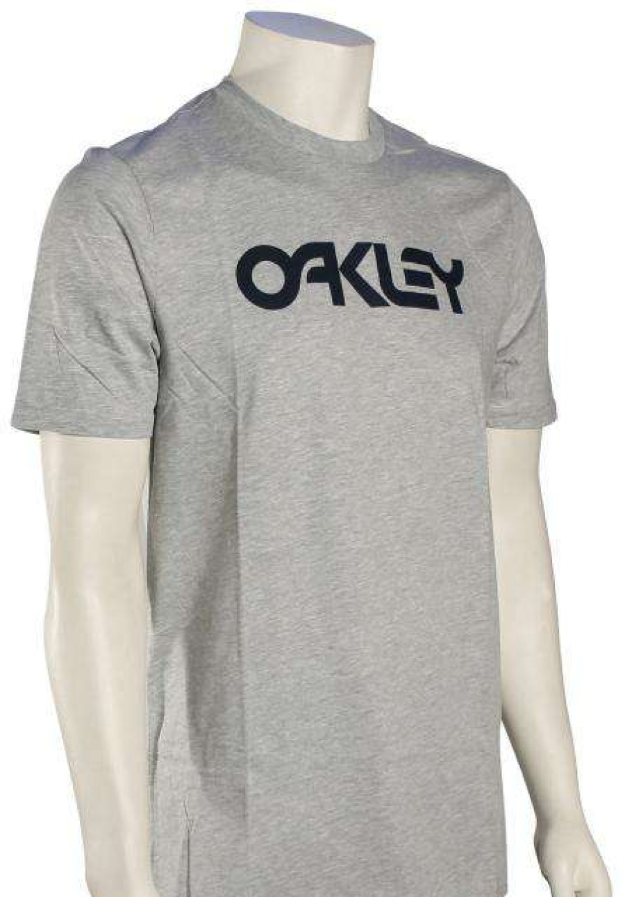 Apparel * | Wholesale Oakley Mark T-Shirt Granite Heather