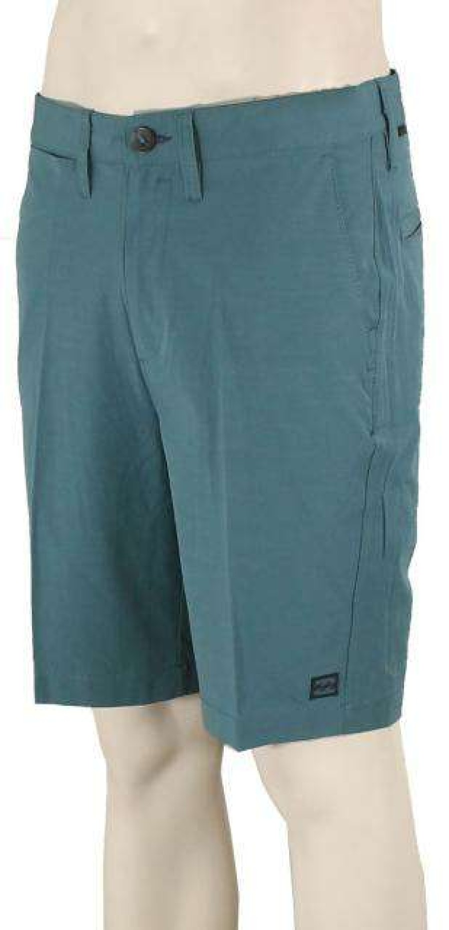 Apparel * | Fashionable Billabong Crossfire Solid Walk Shorts Blue Lagoon