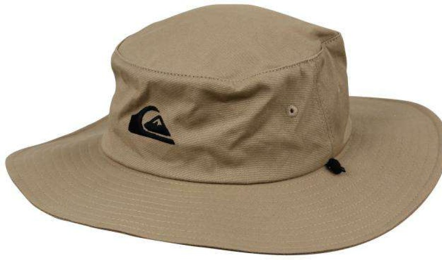 Apparel * | Sale Quiksilver Bushmaster Hat Khaki