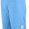 Apparel * | Best Quality Hurley One And Only Solid 20 Boardshorts Unity Blue