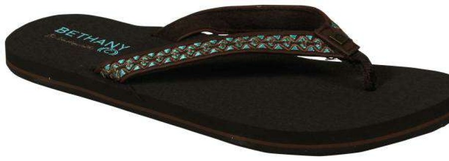 Footwear * | Limited Edition Cobian Bethany Meilani Sandal Chocolate