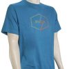 Apparel * | Crazy Deals Rvca Halfway T-Shirt French Blue