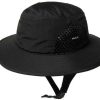 Apparel * | Less Expensive Rvca Surf Bucket Hat Black