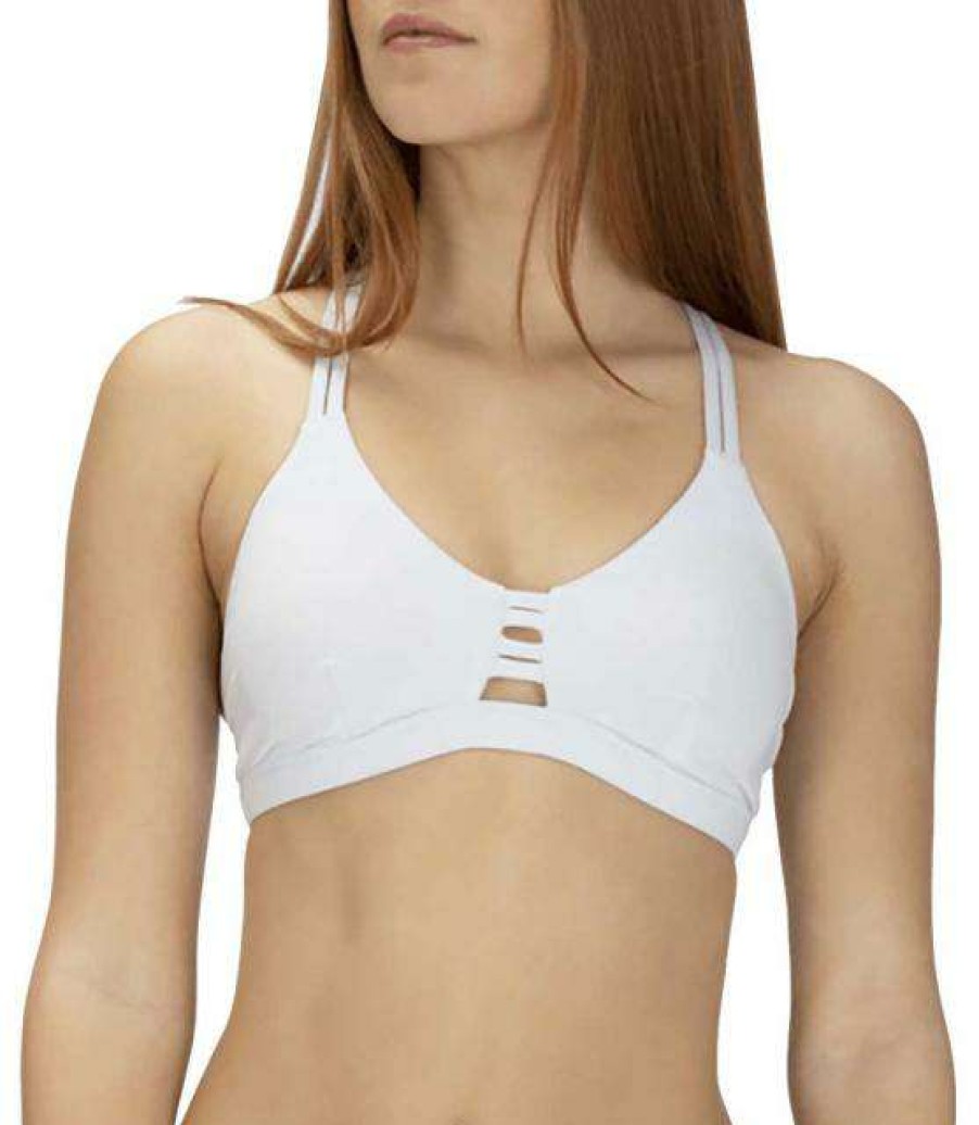 Apparel * | Store Hurley Quick Dry Max Bikini Top Half Blue