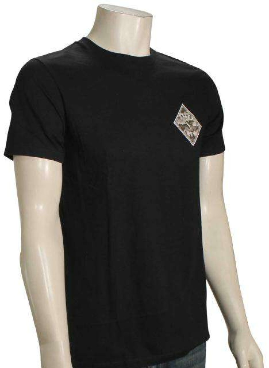 Apparel * | Less Expensive Salty Crew Tippet Lineup Premium T-Shirt Black