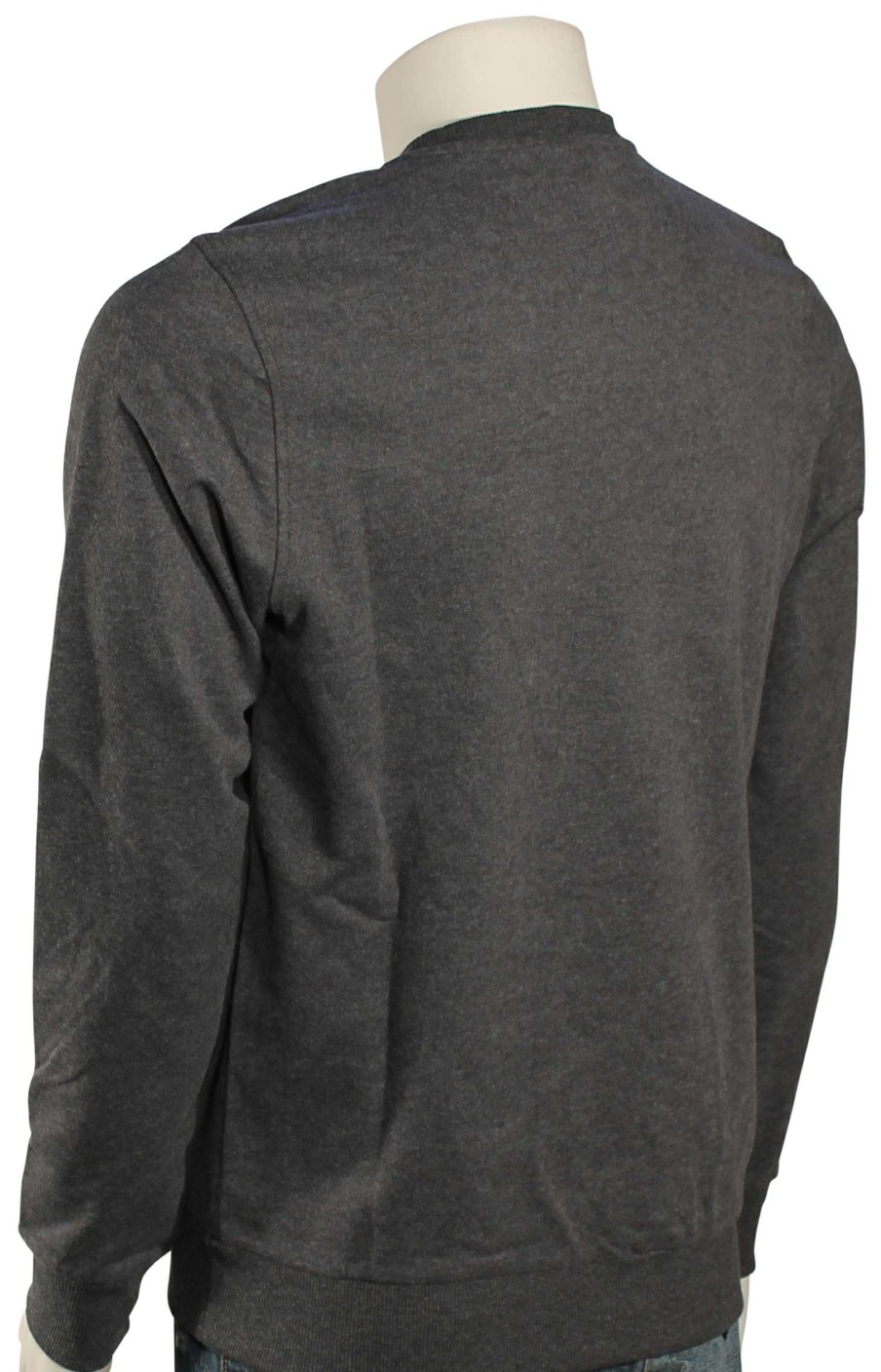 Apparel * | Store Oakley B1B Crew Sweater Blackout Light Heather