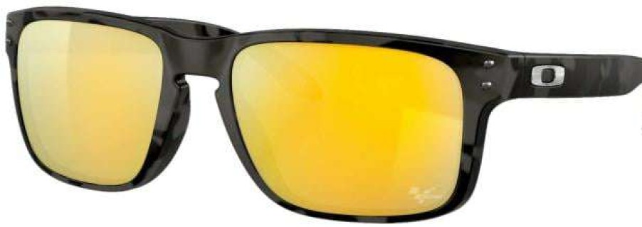 Accessories * | Best Choice Oakley Holbrook Motogp Sunglasses Matte Black Tort / Prizm 24K Polarized