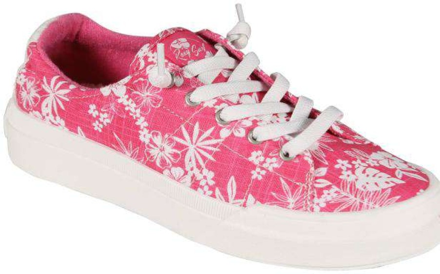 Footwear * | Store Roxy Rae Shoe Crazy Pink Flower