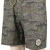 Apparel * | Limited Edition Rvca Ben Horton Fish Camo 18 Boardshorts Camo