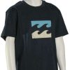 Apparel * | Best Quality Billabong Boy'S Team Wave T-Shirt Navy