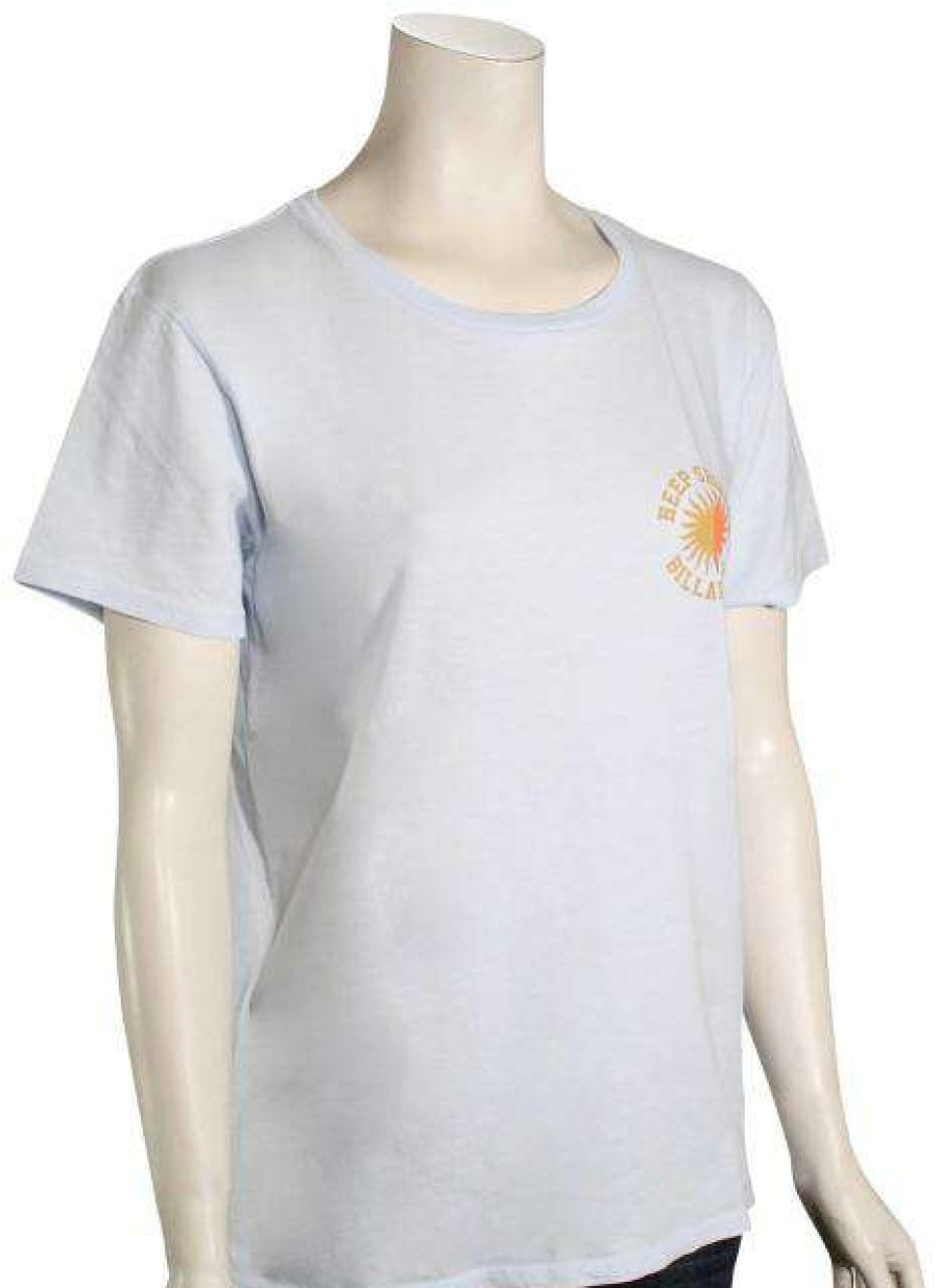 Apparel * | Less Expensive Billabong Keep Shining Women'S T-Shirt Ice Blue