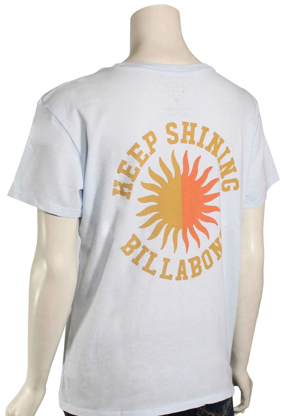 Apparel * | Less Expensive Billabong Keep Shining Women'S T-Shirt Ice Blue