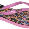 Footwear * | Latest Roxy Girl'S Viva Stamp Sandal Black / Floral