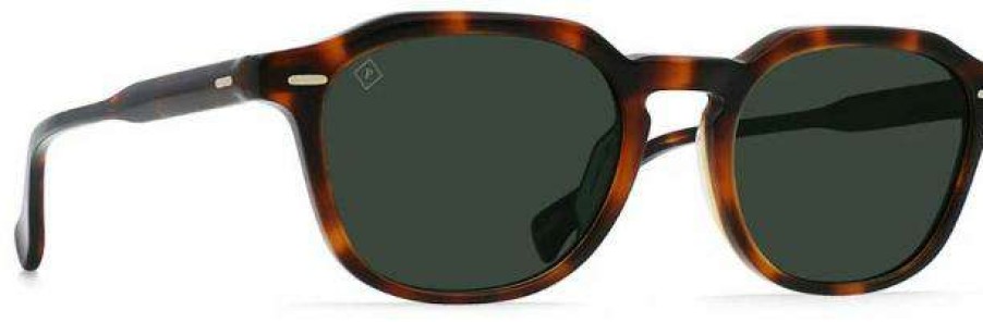 Accessories * | Cut Price Raen Clyve Sunglasses Espresso Tortoise / Green Polarized