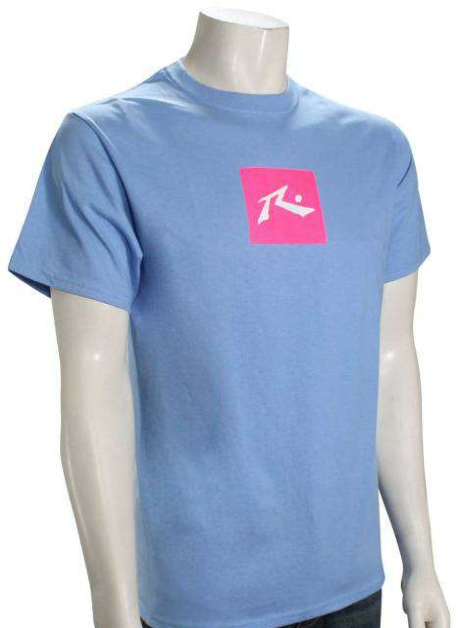 Apparel * | Latest Rusty Rock Box T-Shirt Bright Blue