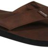 Footwear * | Outlet Sale Hurley Icon Vegan Leather Sandal Medium Brown