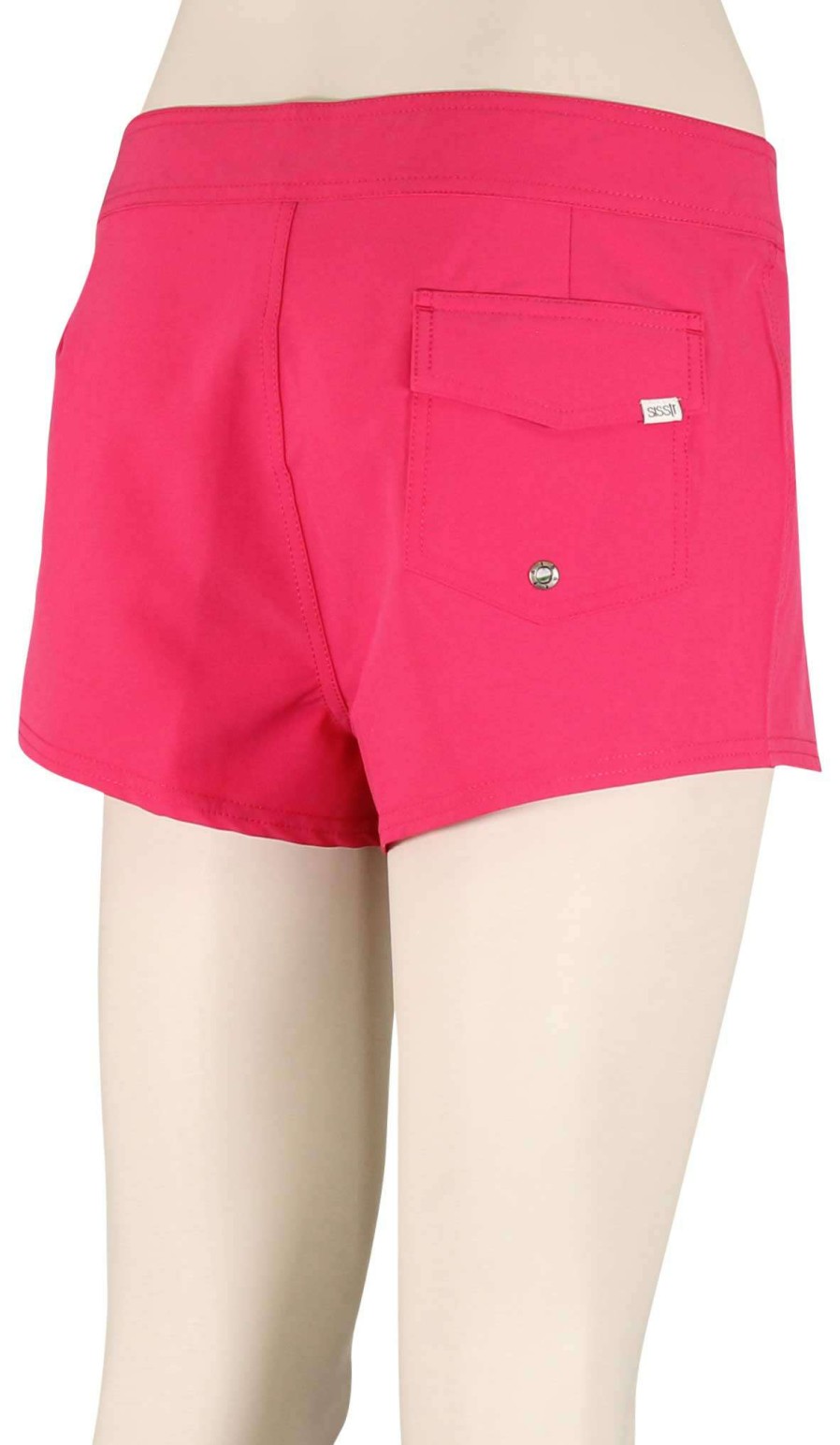 Apparel * | Outlet Sale Sisstrevolution Deep Azul 2 Women'S Boardshorts Magenta