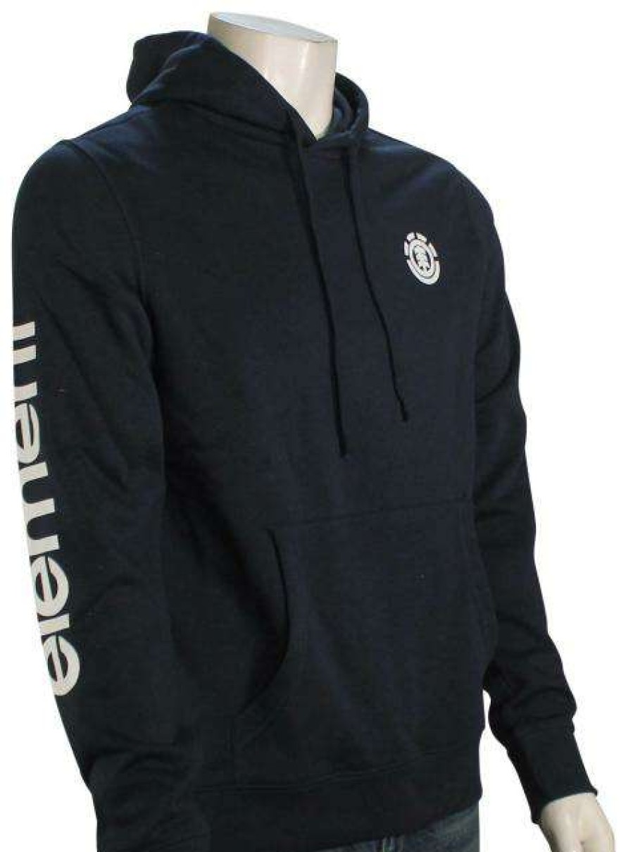 Apparel * | Wholesale Element Peaks Pullover Hoody Eclipse Navy