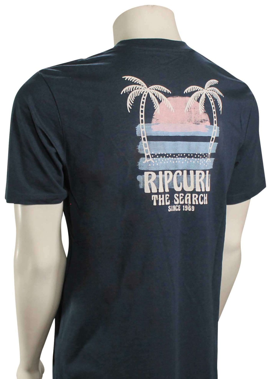 Apparel * | Crazy Deals Rip Curl Vacay T-Shirt Slate Marle