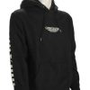 Apparel * | Classical Quiksilver Omni Check Pullover Hoody Black