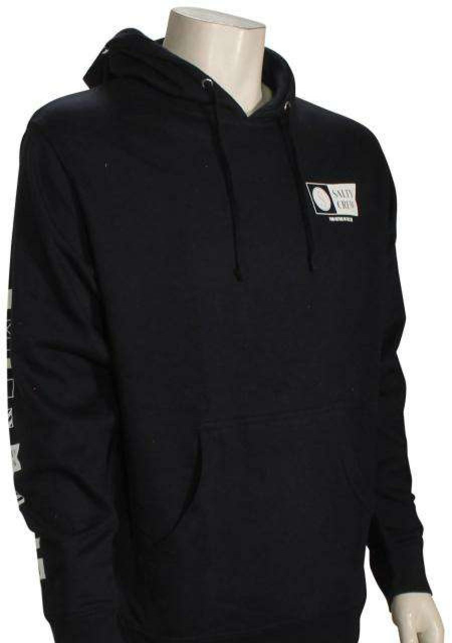 Apparel * | Sale Salty Crew Alpha Fleece Hoody Navy