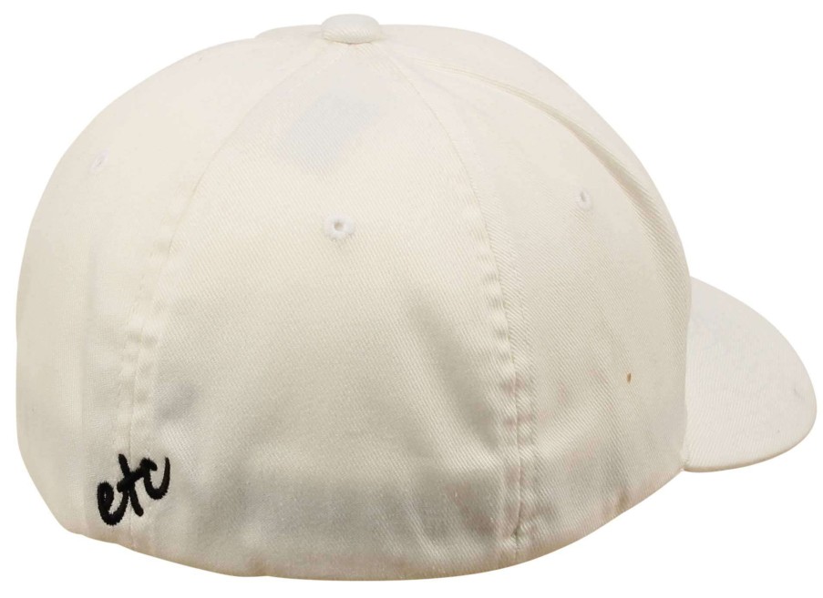 Apparel * | Fashionable Etc Logo Hat White / Black