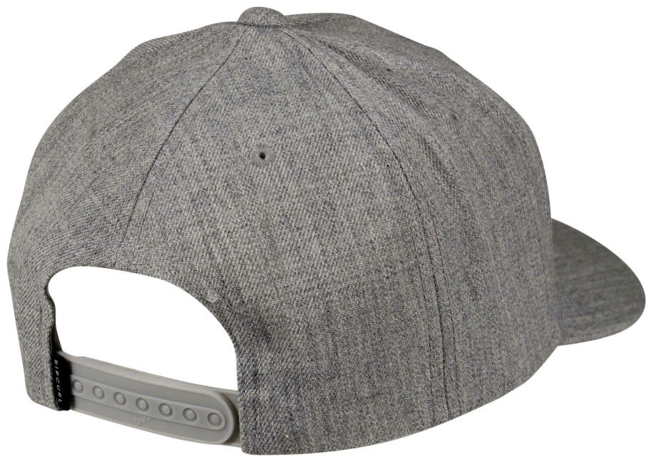 Apparel * | Wholesale Rip Curl Wetty Snapback Hat Grey Marle