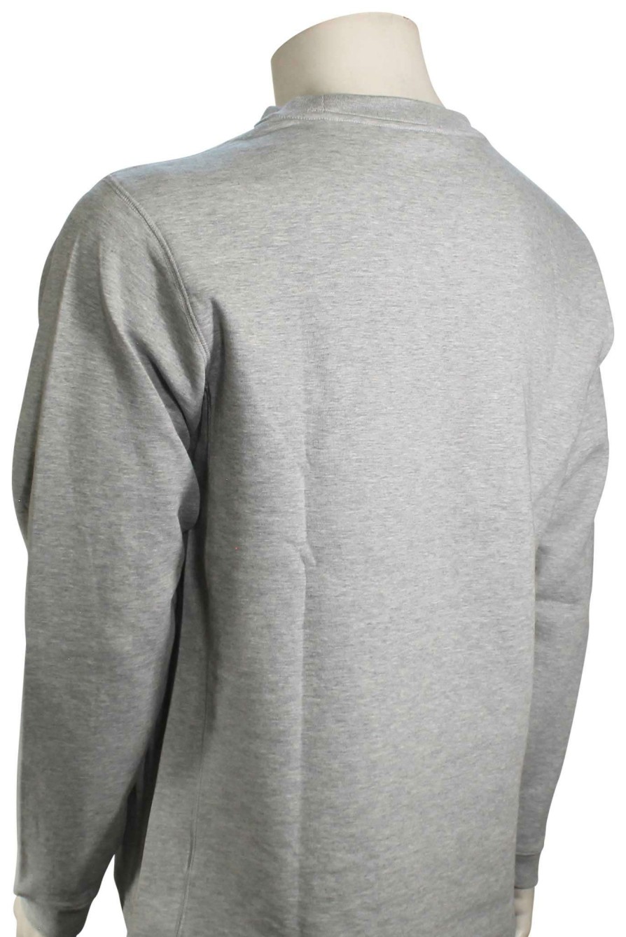 Apparel * | Best Choice Rip Curl Vaporcool Crew Sweater Grey Marle