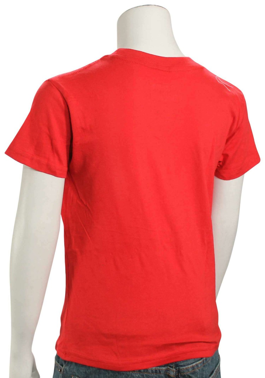 Apparel * | Limited Edition Etnies Kid'S Icon T-Shirt Red / White