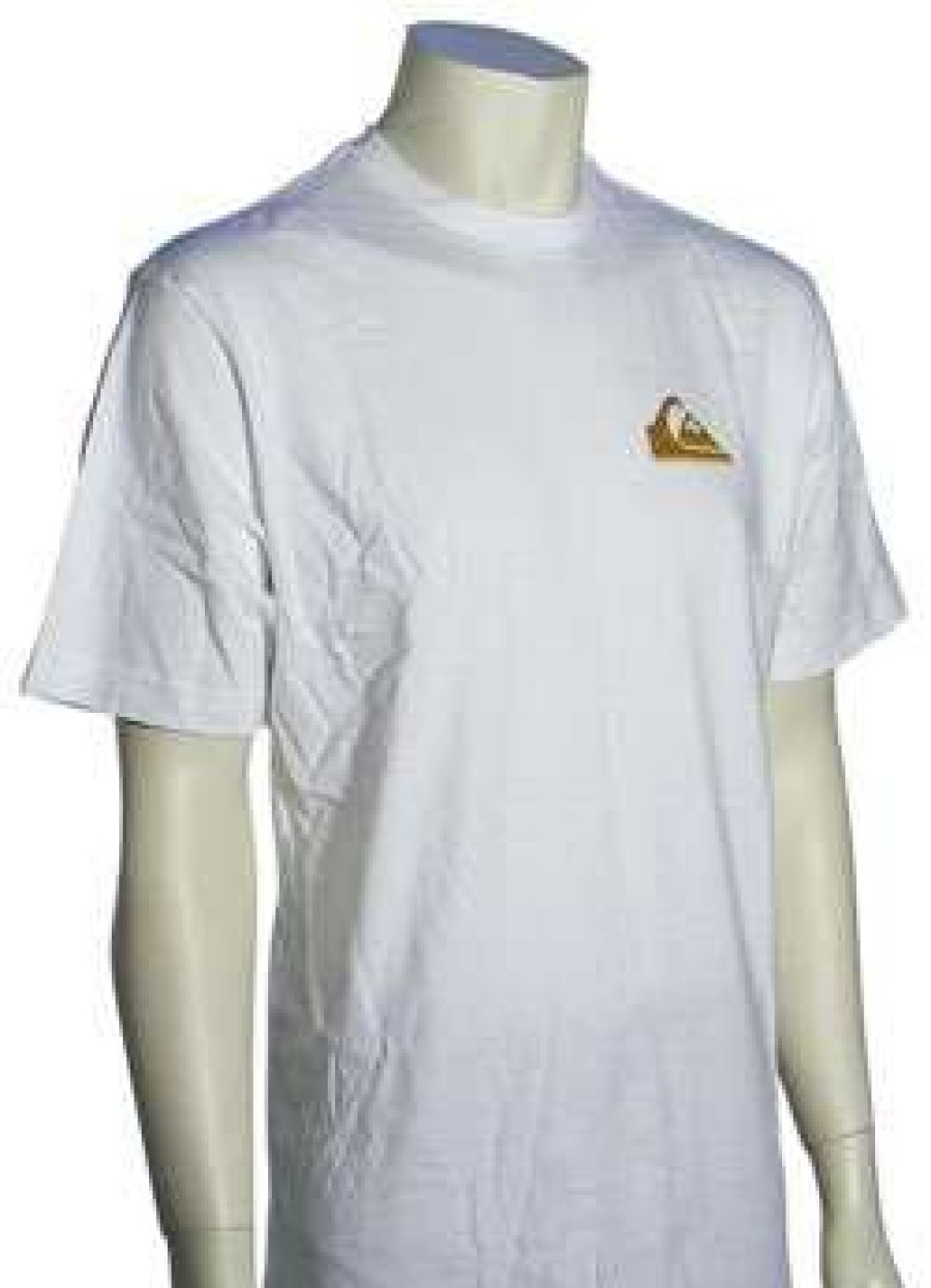 Apparel * | Best Quality Quiksilver Waterman Odelay T-Shirt White