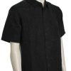 Apparel * | Wholesale Quiksilver Waterman Kelpies Bay Button Down Shirt Black