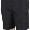 Apparel * | Sale Hurley H2O-Dri Cole 19 Walk Shorts Black