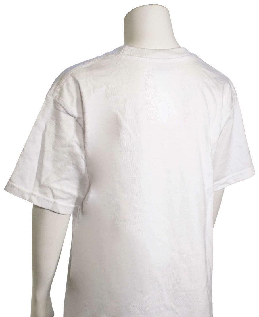 Apparel * | Latest Volcom Boy'S Crisp Stone T-Shirt Classic White