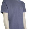 Apparel * | Crazy Deals Rvca Solo Label Pigment Dye T-Shirt Royal