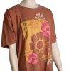 Apparel * | Outlet Sale Roxy Florals Oversized T-Shirt Muted Clay