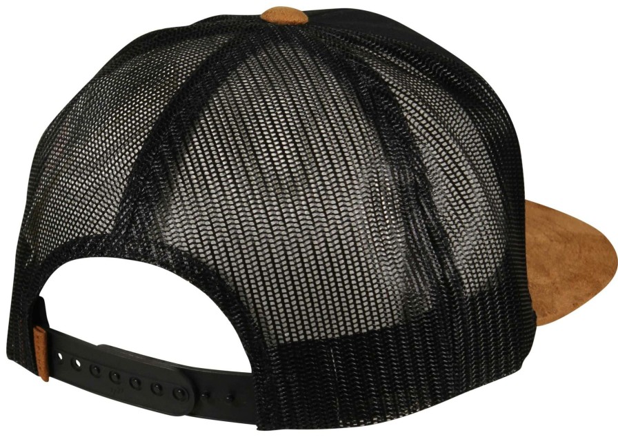 Apparel * | Classical Rip Curl Routine Trucker Hat Black / Tan