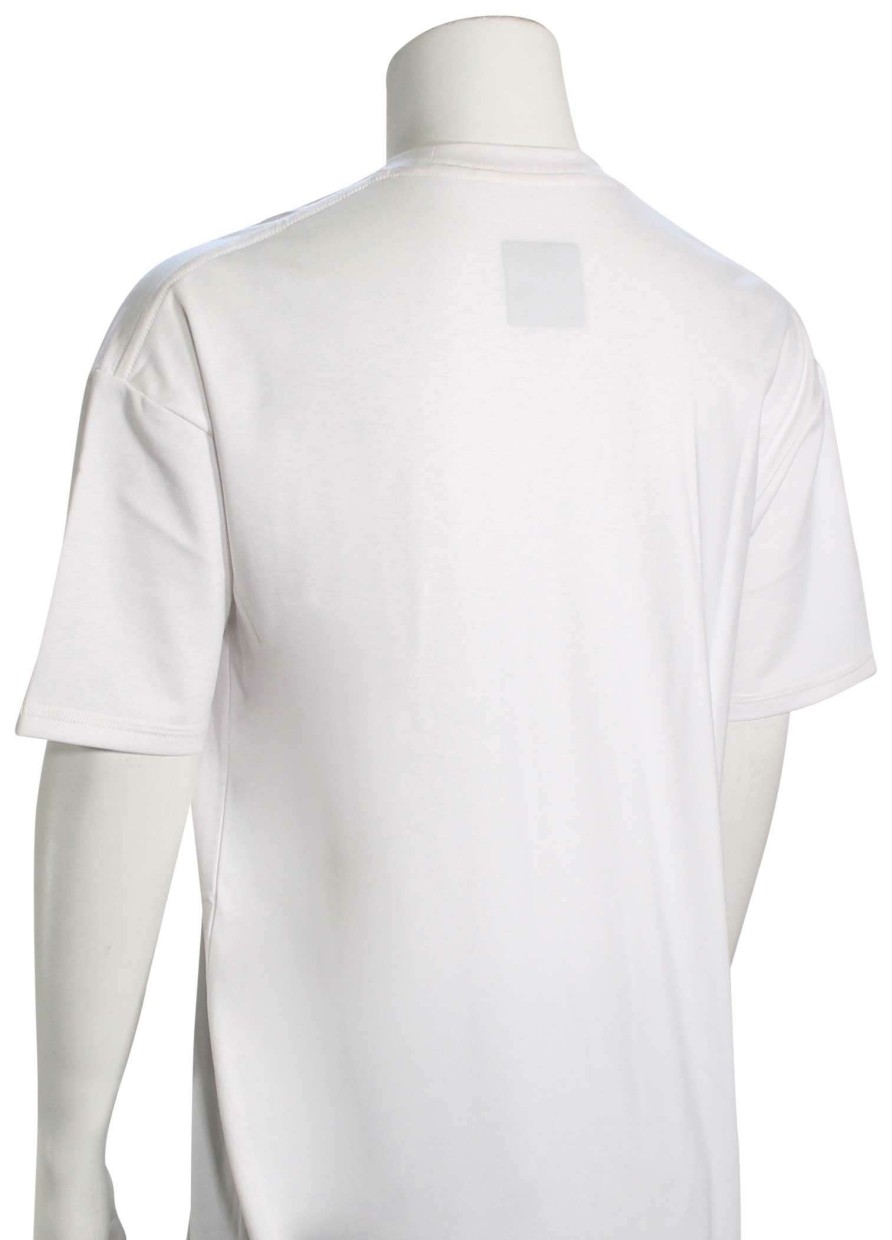 Apparel * | Outlet Sale Quiksilver Boy'S Solid Streak Ss Surf Shirt White