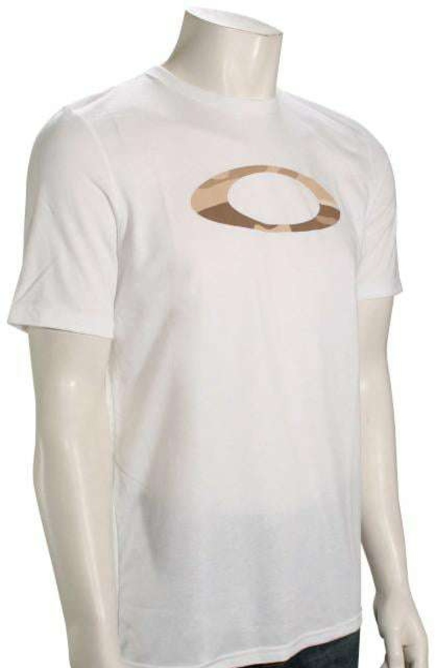 Apparel * | Outlet Sale Oakley O-Bold Ellipse T-Shirt White / Safari Camo