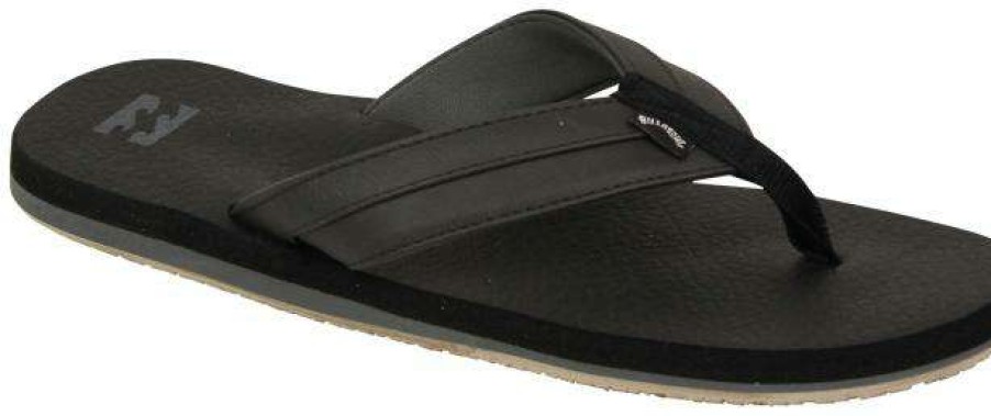 Footwear * | Crazy Deals Billabong All Day Impact Cush Sandal Black