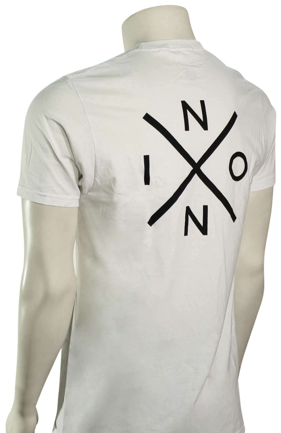 Apparel * | Fashionable Nixon Spot T-Shirt Original White