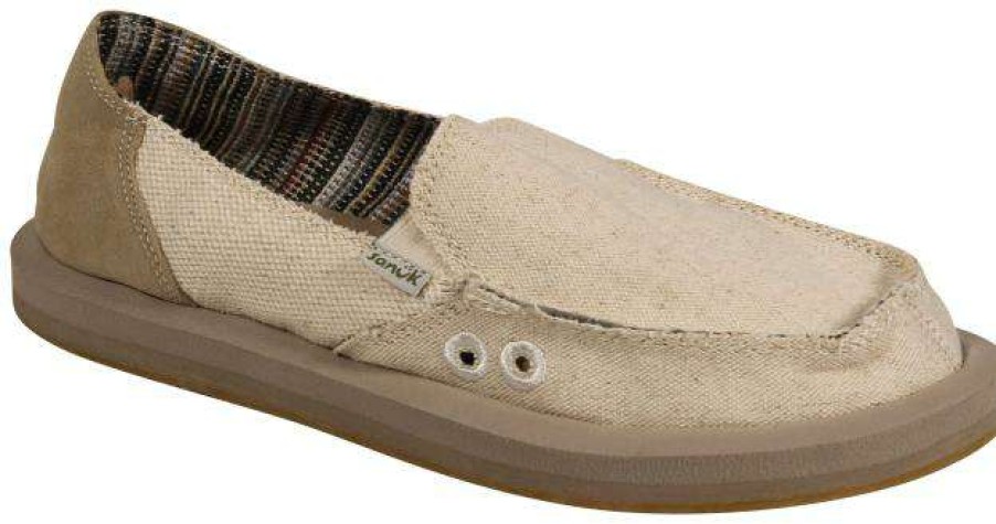 Footwear * | Best Choice Sanuk Donna St Natural Sidewalk Surfer Natural