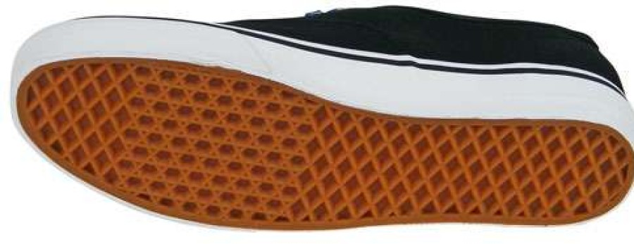 Footwear * | Flash Sale Vans Authentic Shoe Black / Bright Cobalt