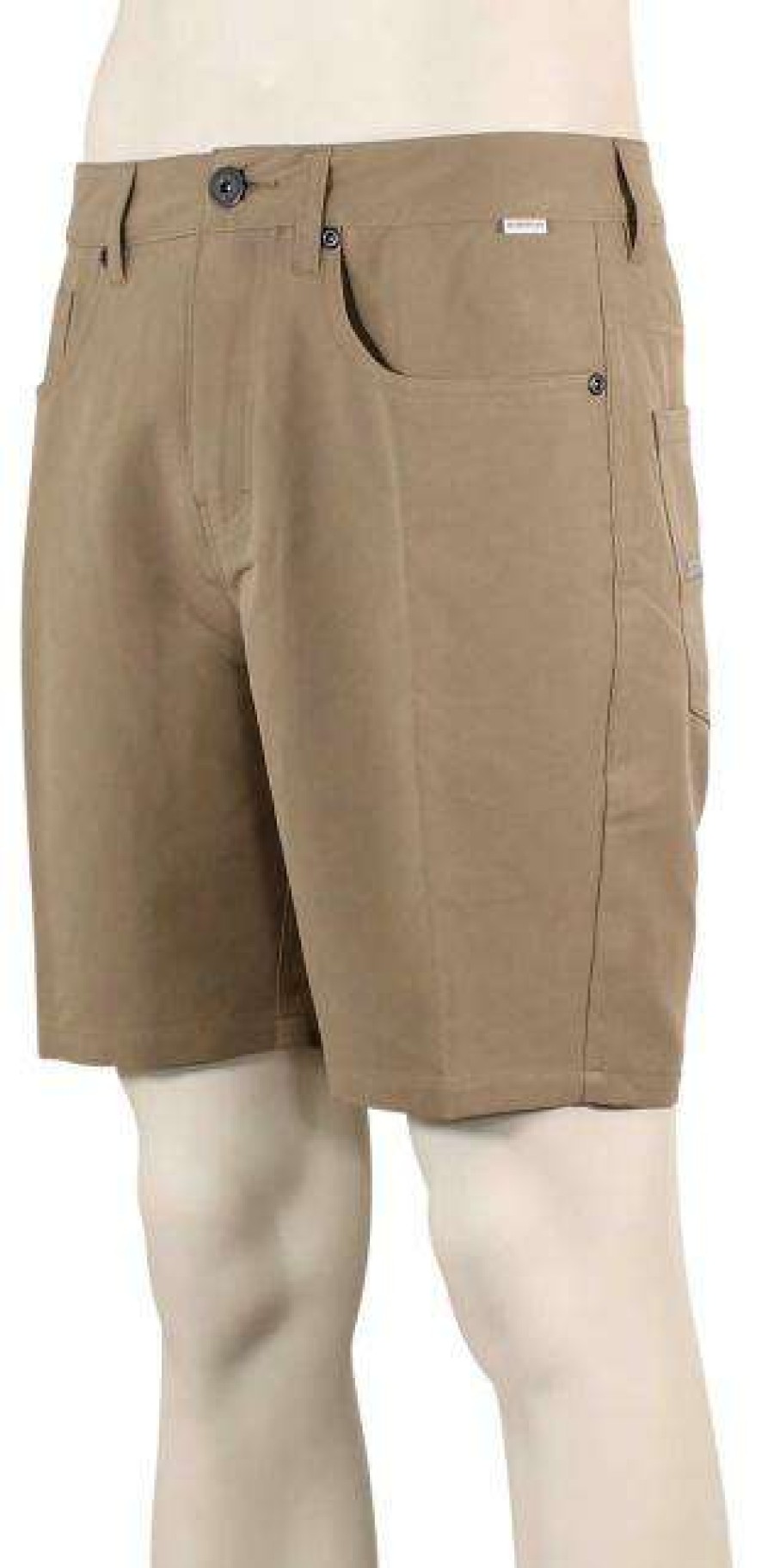 Apparel * | New Threads Quiksilver Nelson Drytwill 18 Amphibian Shorts Fallen Rock