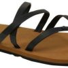 Footwear * | New Threads Volcom Easy Breezy Sandal True Black