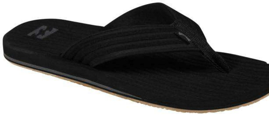 Footwear * | Store Billabong All Day Impact Cord Sandal Black