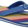 Footwear * | Best Choice Roxy Girl'S Vista Loreto Sandal Blue Depths