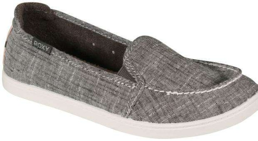 Footwear * | Latest Roxy Minnow Shoe Black Wash