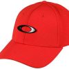 Apparel * | Classical Oakley Tincan Hat Red / Black