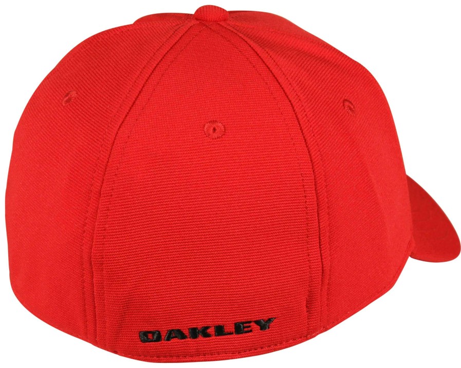 Apparel * | Classical Oakley Tincan Hat Red / Black