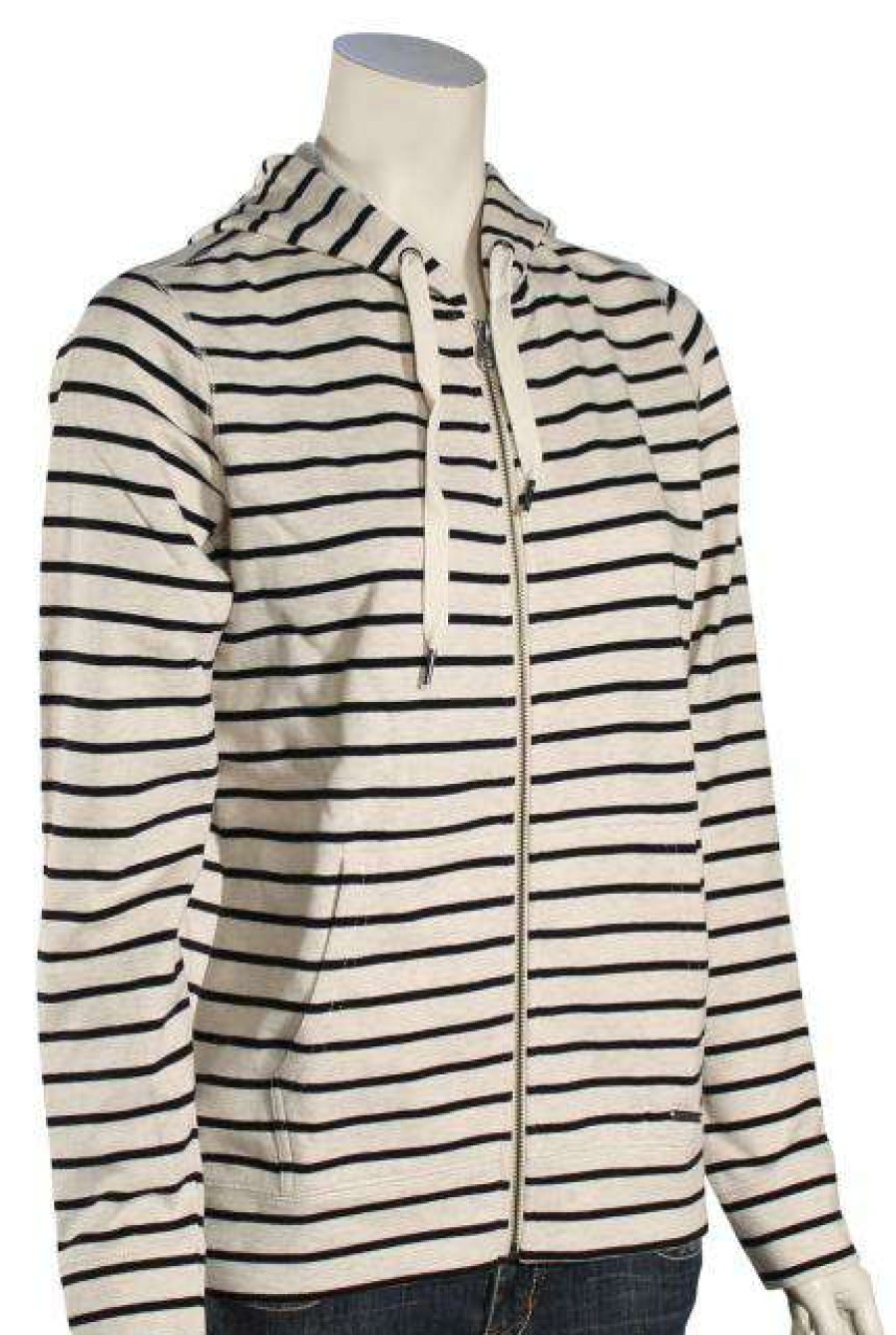 Apparel * | Classical Billabong Catching Waves Women'S Zip Hoody Oatmeal